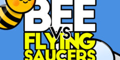 Bee vs flying saucers