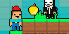 Noob vs Hacker Gold Apple