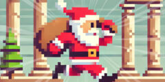 Retro Santa